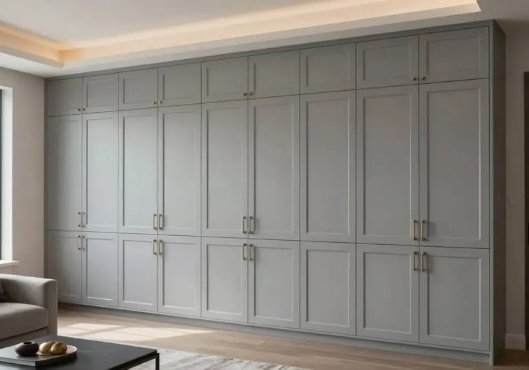 Built-in cabinetry detail by CHIQ HOME DESIGN Miami